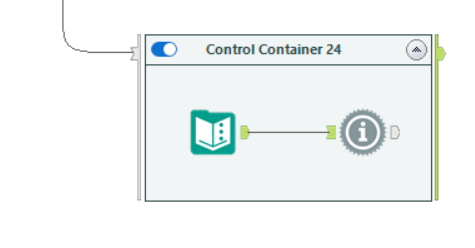 Image that shows a Control Container with its anchors.