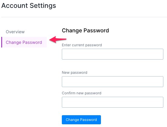 Change password