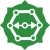 Green icon with white hexagon inside and a circle inside the hexagon. The circle has arrows pointing from it to the outer hexagon.